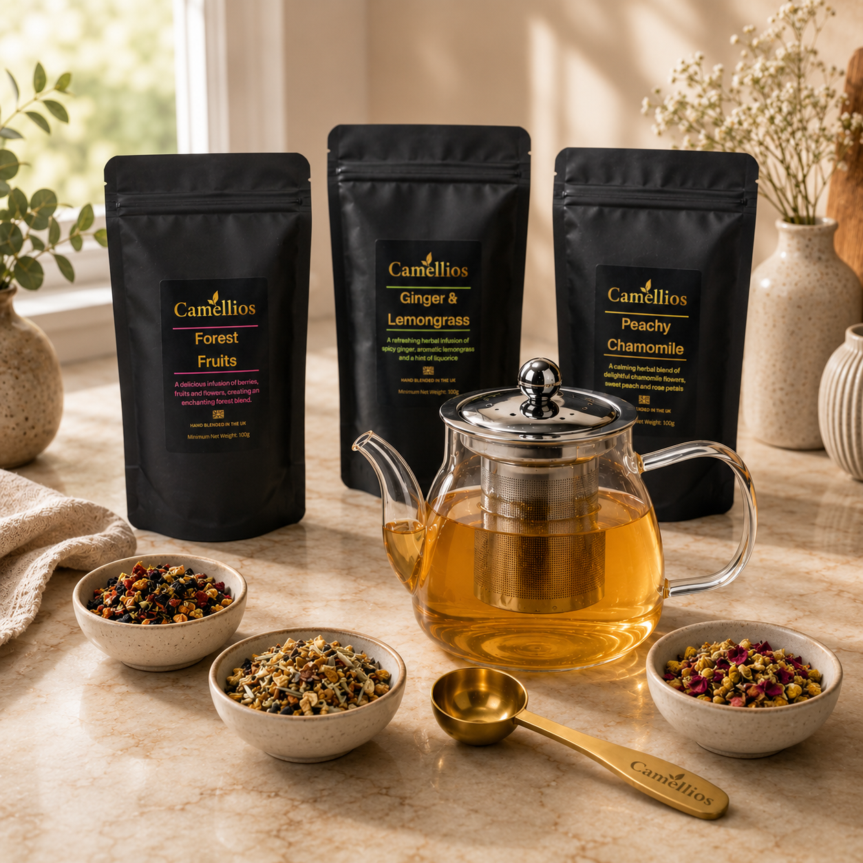 
                  
                    The Complete Herbal Tea Experience
                  
                