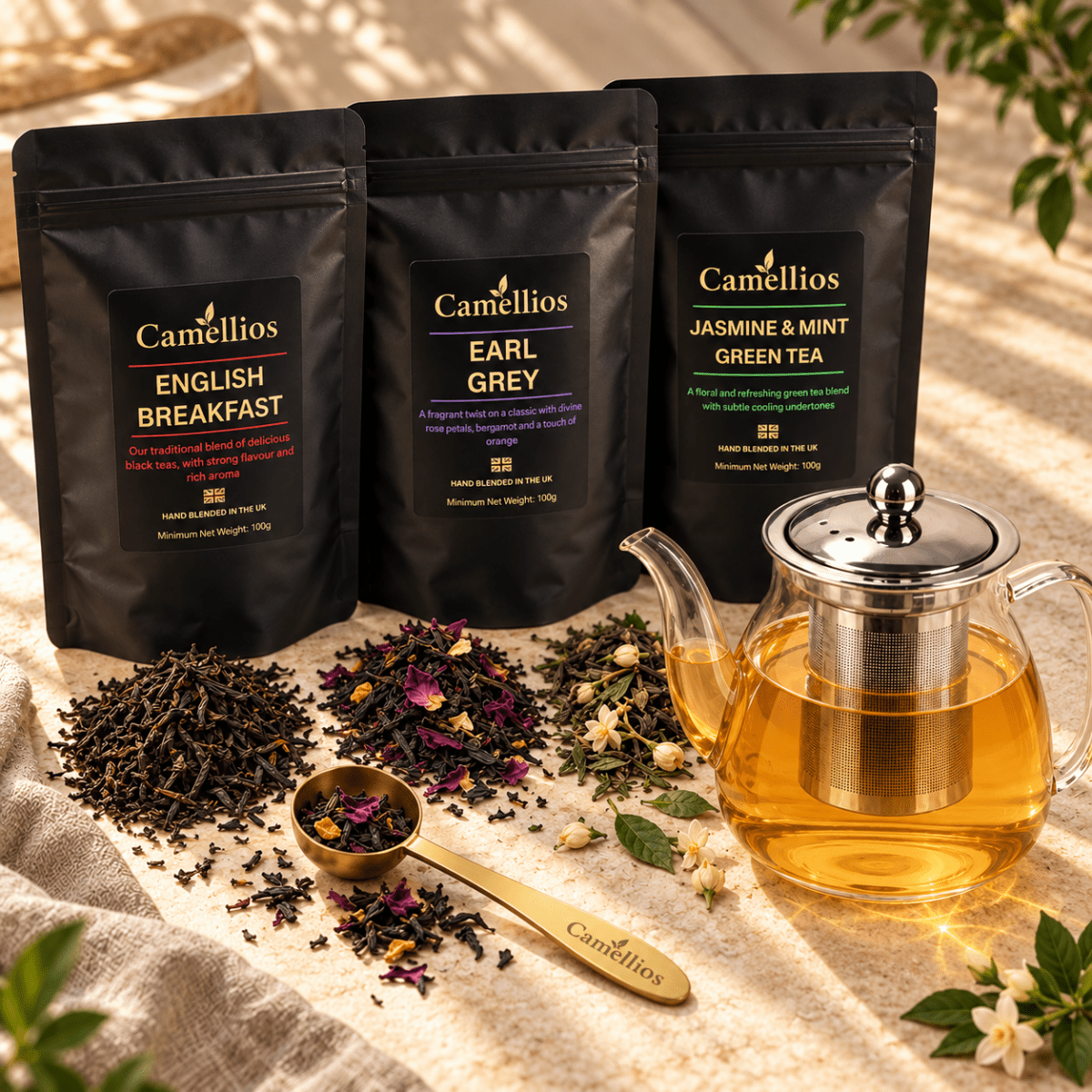 
                  
                    Loose Leaf Tea Set - Camellios
                  
                