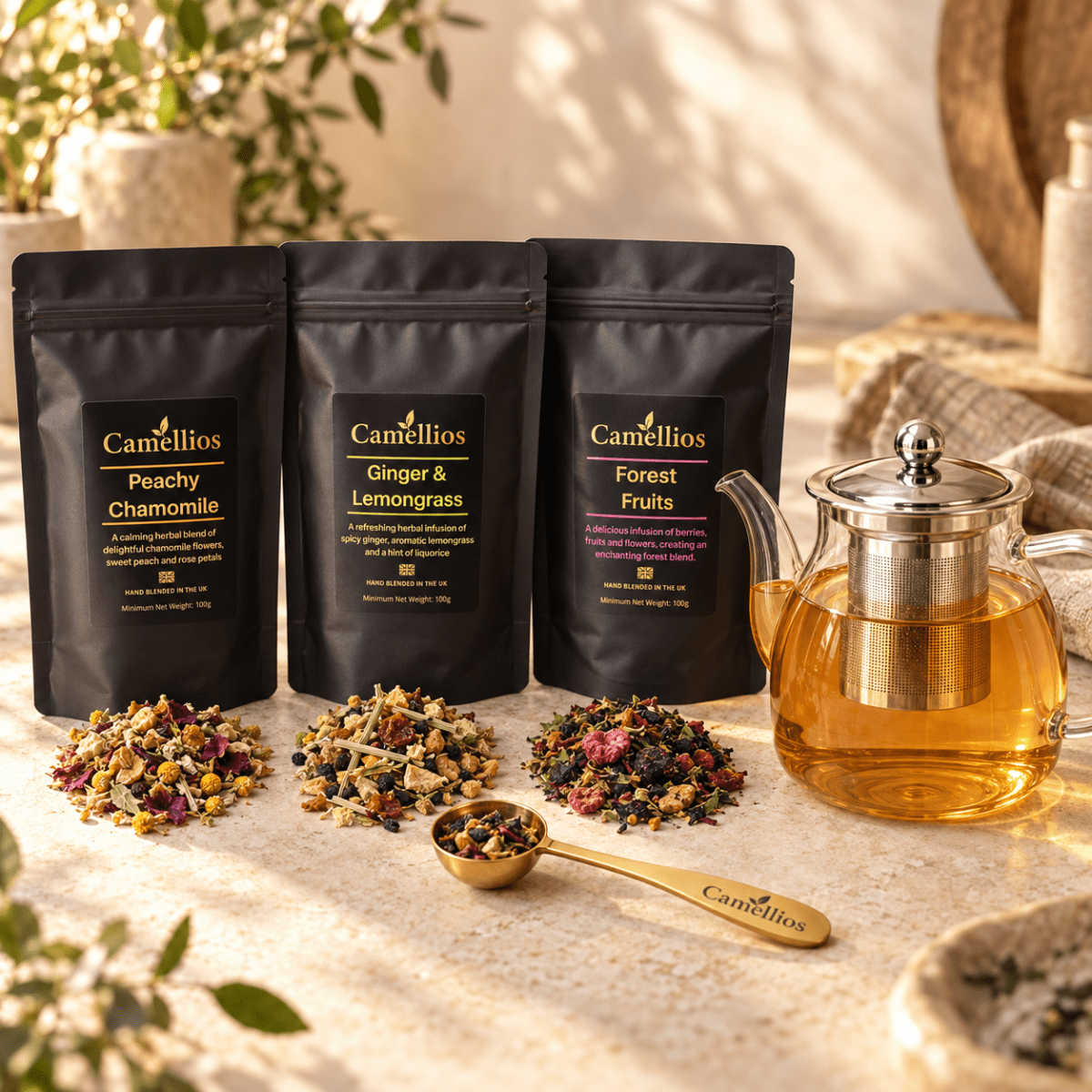 
                  
                    Loose Leaf Tea Set - Camellios
                  
                