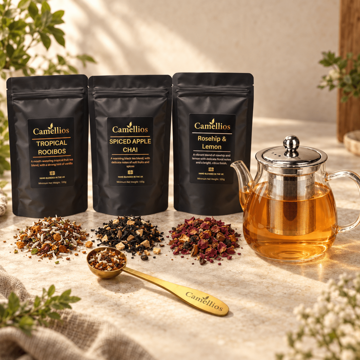 
                  
                    Loose Leaf Tea Set - Camellios
                  
                