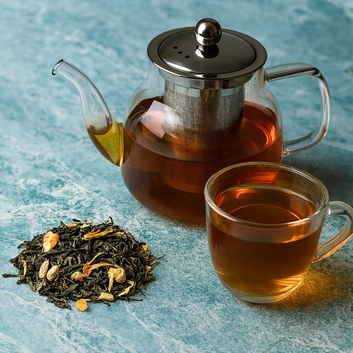 
                  
                    Jasmine & Mint Green Tea - Loose Leaf - Camellios
                  
                